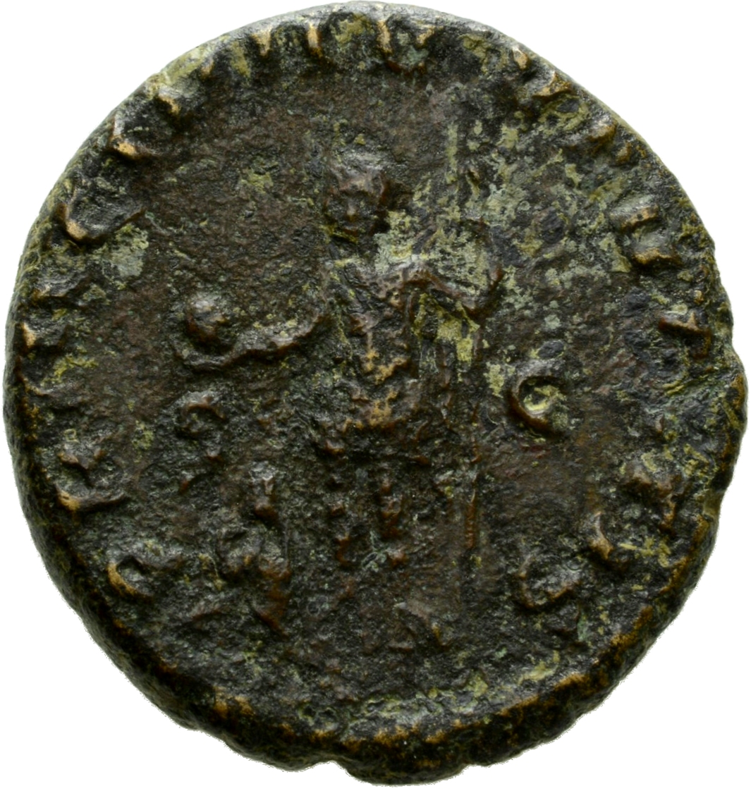 RIC V Saloninus 34 Valerian reverse, Saloninus, standing left, holding globe in right hand and sceptre in left hand; at hi...