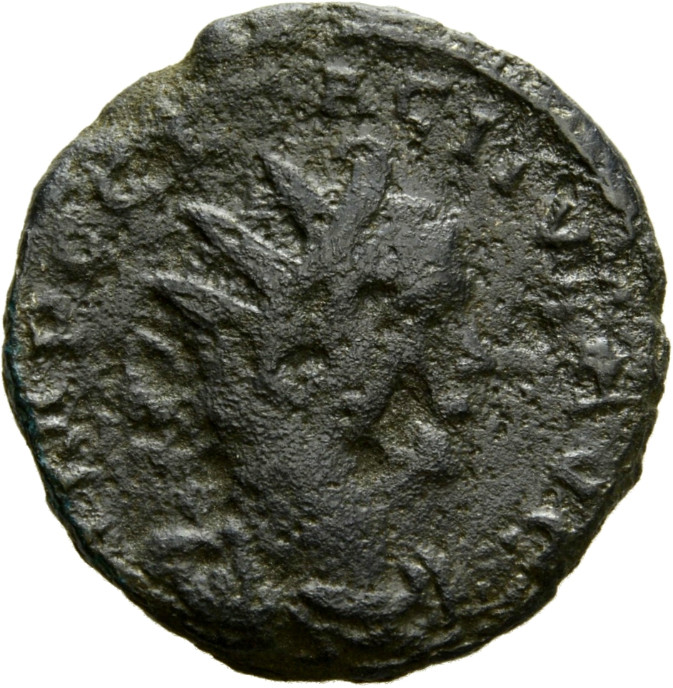 RIC V Tacitus 14 Tacitus obverse, Bust of Tacitus, radiate, draped, cuirassed, right