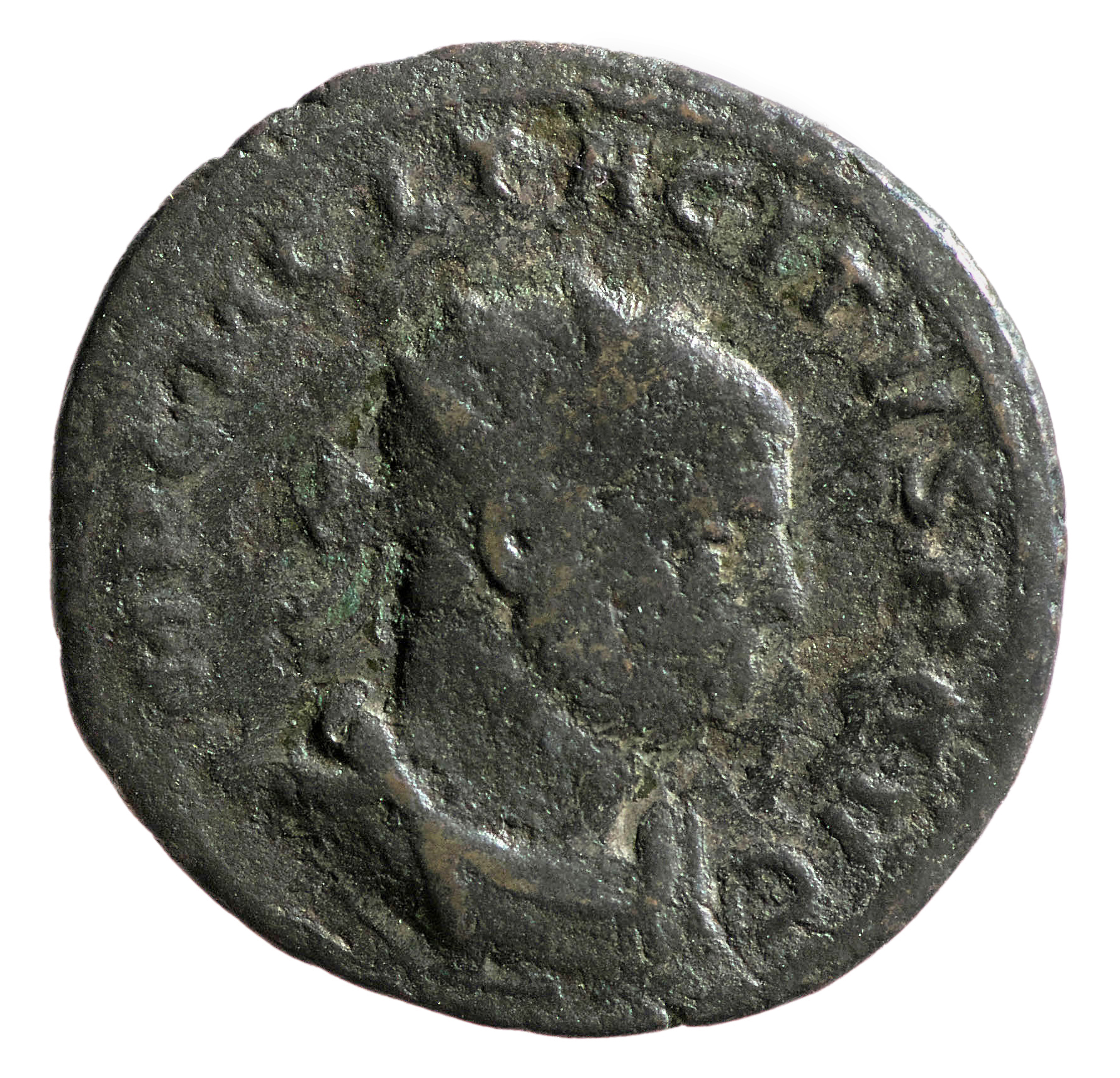 RIC V Tacitus 153 Tacitus obverse, Bust of Tacitus, radiate, draped, cuirassed, right or bust of Tacitus, radiate, cuirass...
