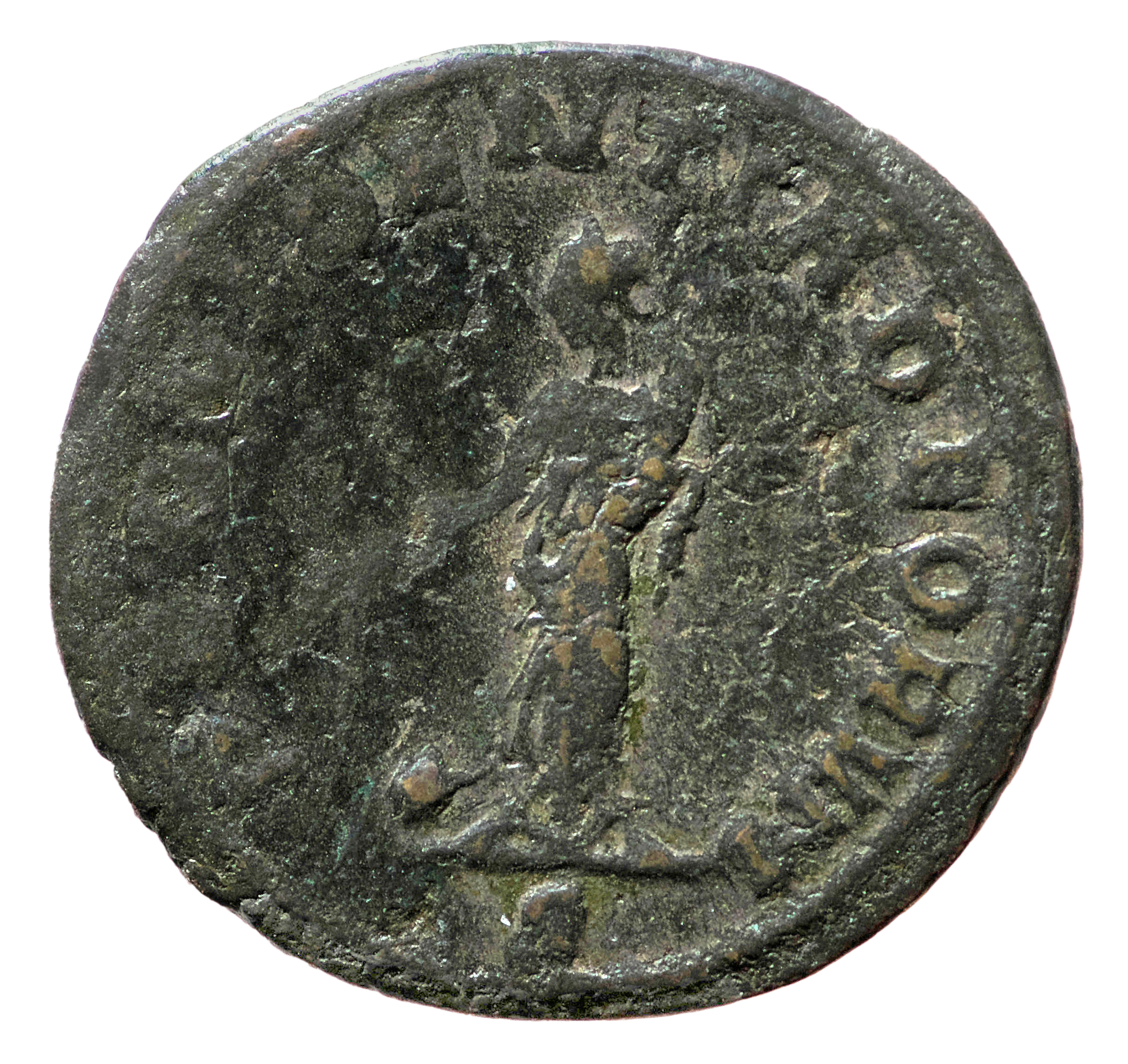 RIC V Tacitus 153 Tacitus reverse, Providentia, draped, standing left, holding baton in right hand and cornucopiae in left...