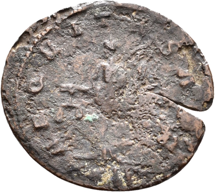 RIC V Tacitus 82 Tacitus reverse — Aequitas, draped, standing left, holding scales in right hand and cornucopiae in left hand