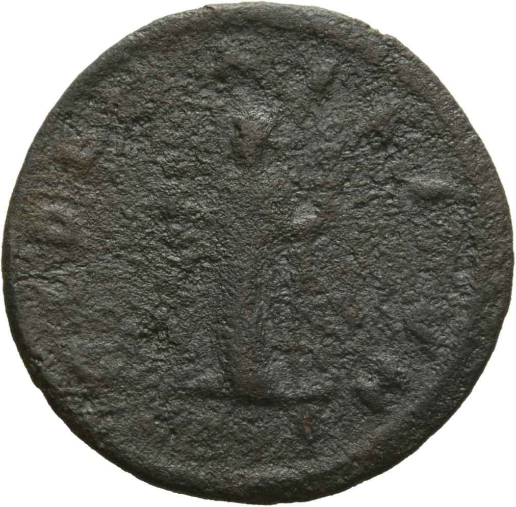 RIC V Tacitus 87 Tacitus reverse, Fides, draped, standing left, holding ensign in each hand