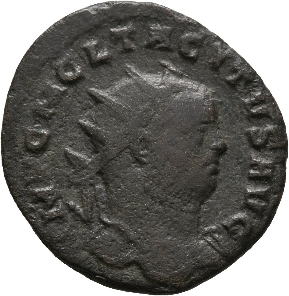RIC V Tacitus 89 Tacitus obverse — Bust of Tacitus, radiate, draped, right or bust of Tacitus, radiate, draped, cuirassed,...