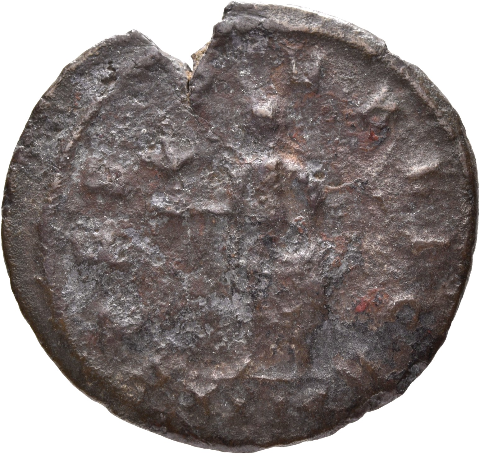 RIC V Tacitus 94 Tacitus reverse, Spes, draped, walking left, holding flower in right hand and raising robe with left hand
