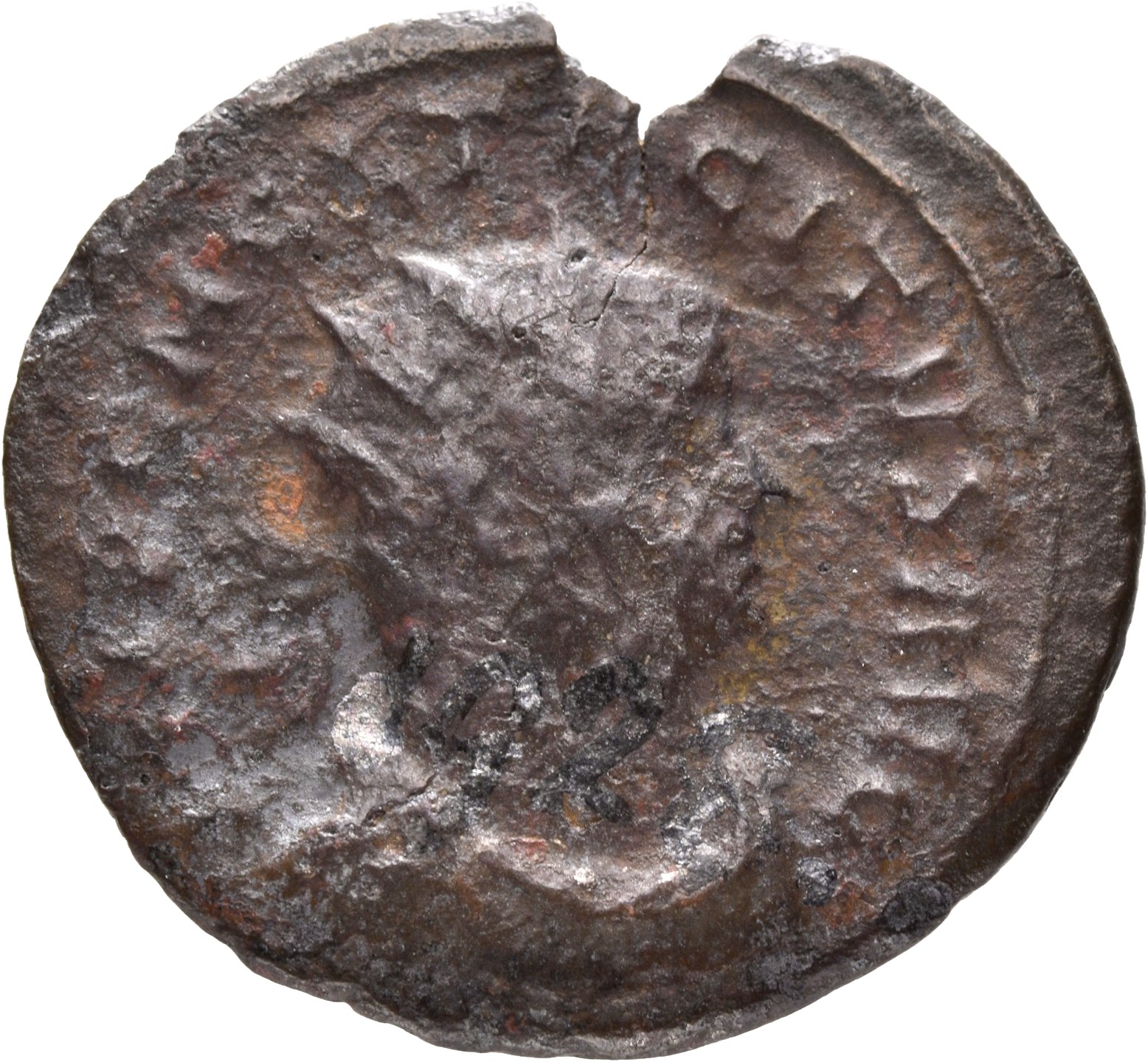 RIC V Tacitus 94 Tacitus obverse, Bust of Tacitus, radiate, draped, right or bust of Tacitus, radiate, draped, cuirassed, ...