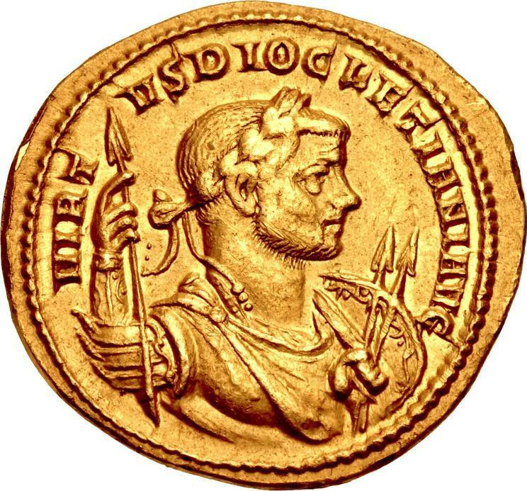 RIC V Tetricus I 140 Tetricus I obverse, Bust of Tetricus I, radiate, draped, right, or bust of Tetricus I, radiate, drape...