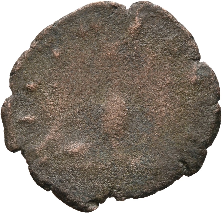 RIC V Tetricus I 256 Tetricus I reverse, Pontifical implements