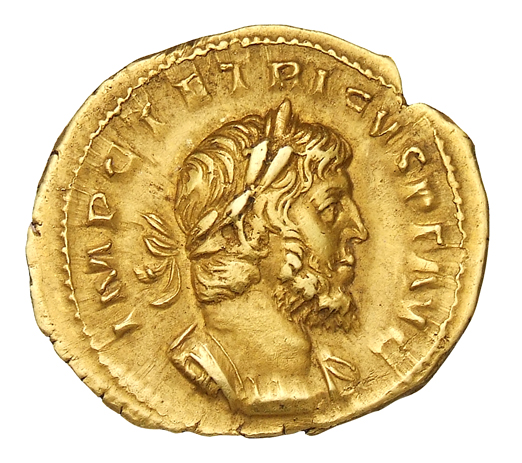 RIC V Tetricus I 44 Tetricus I obverse, Bust of Tetricus I, laureate, cuirassed, right