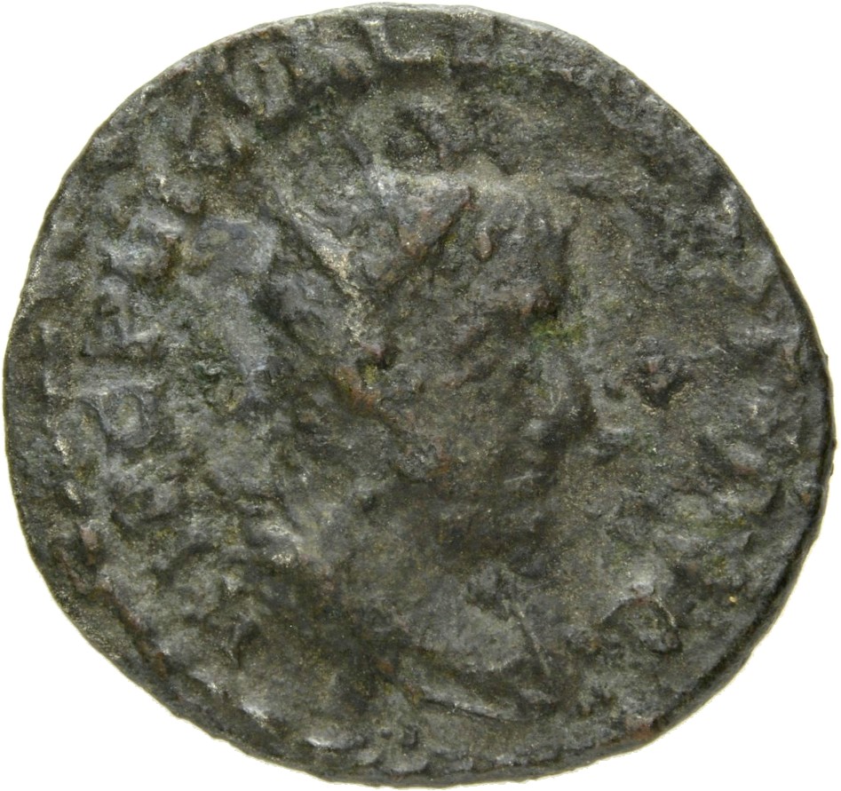 RIC V Valerian 101 Valerian obverse, Bust of Valerian, radiate, draped, right