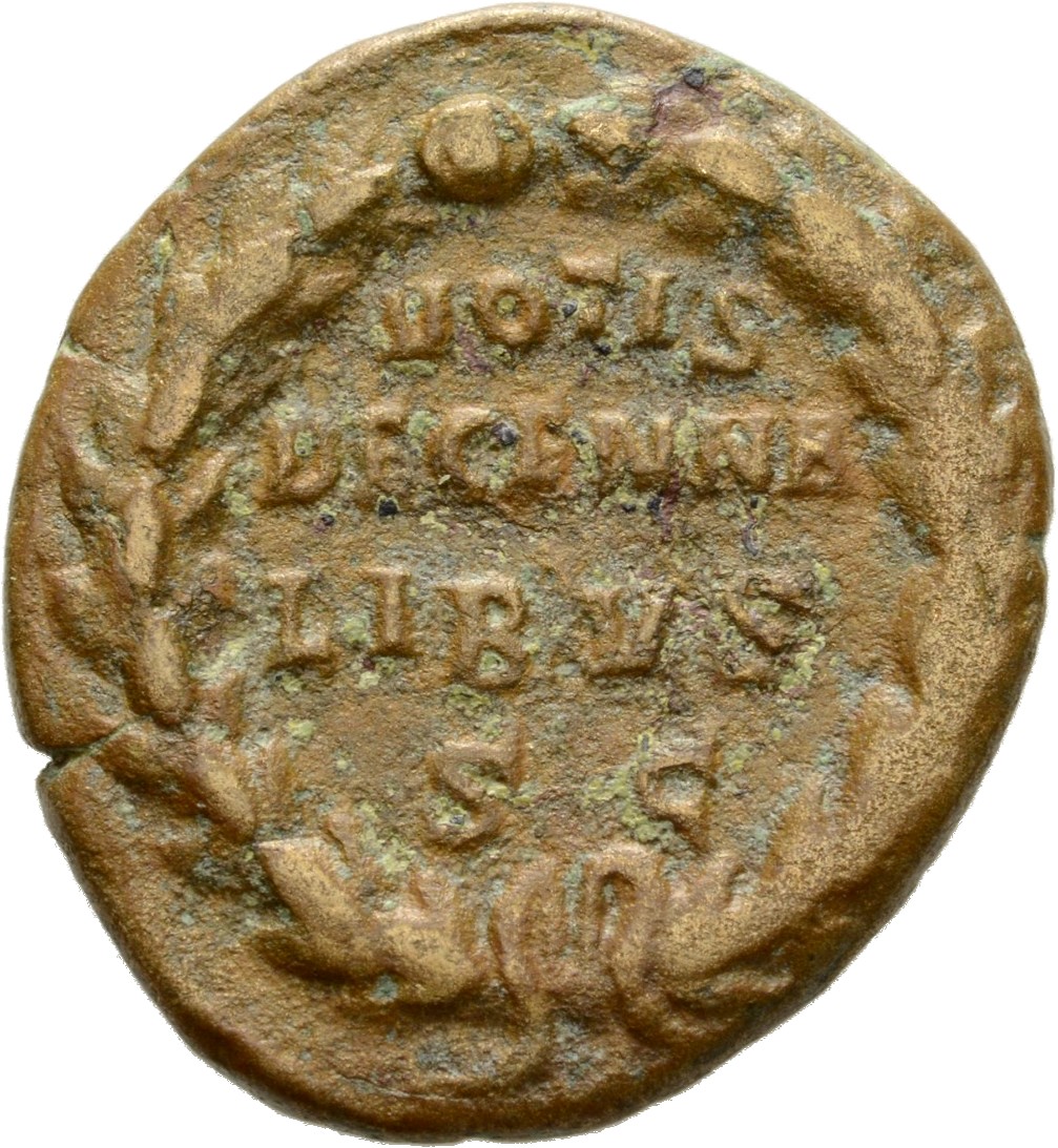 RIC V Valerian 206 Valerian reverse, Legend inscribed within laurel-wreath