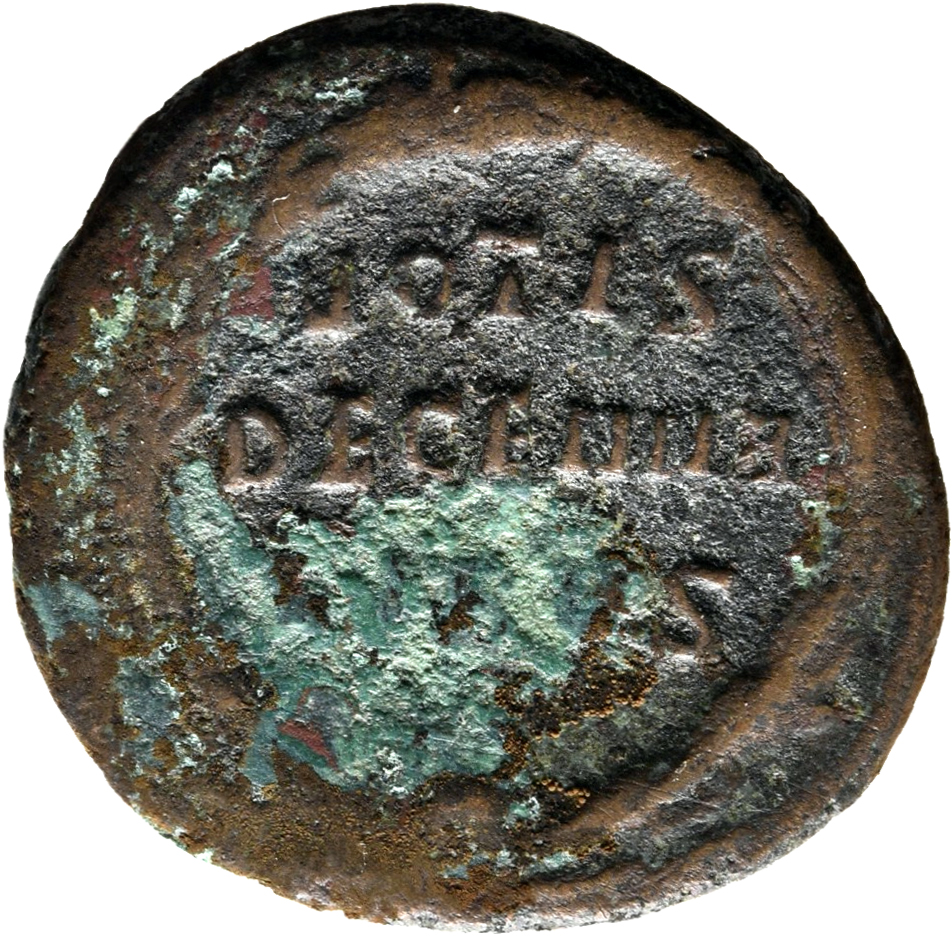 RIC V Valerian 206 Valerian reverse, Legend inscribed within laurel-wreath