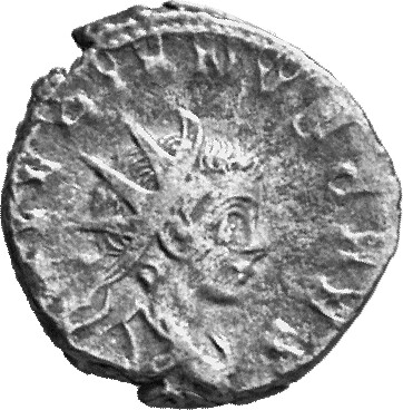 RIC V Valerian II 3 Valerian obverse, Bust of Valerian II, radiate, draped, right