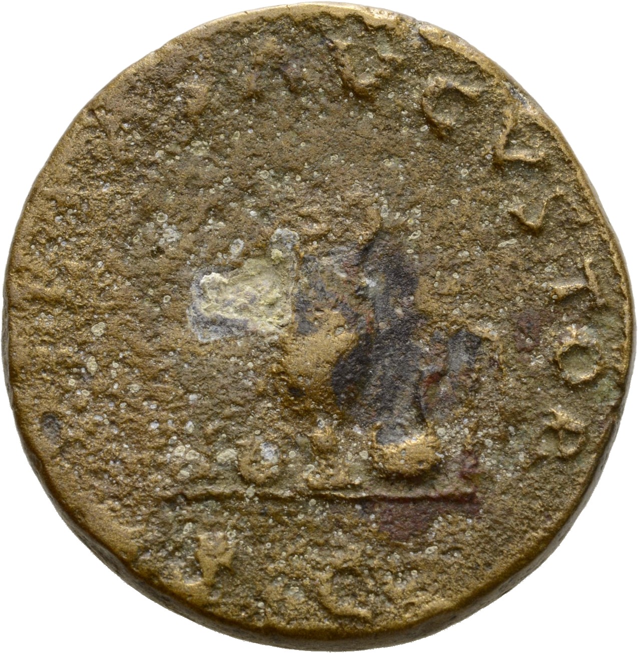 RIC V Valerian II 33 Valerian reverse, Sacrificial implements