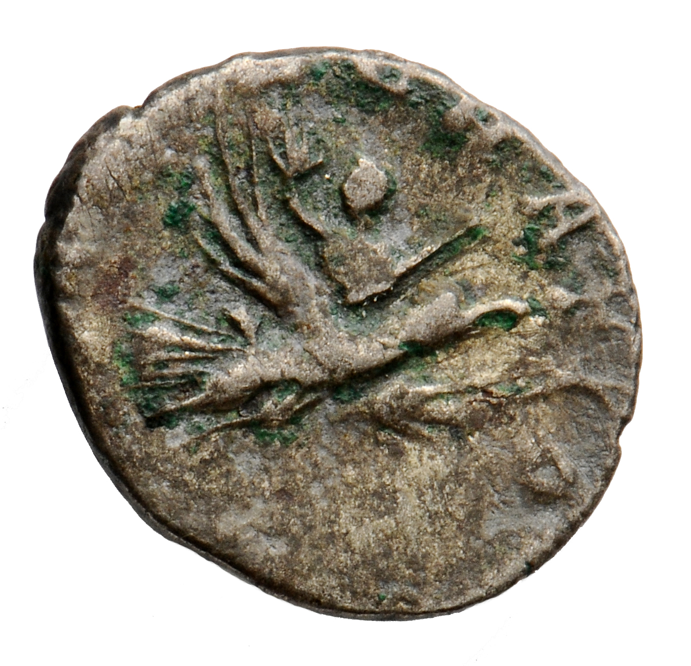 RIC V Valerian II 9 Valerian reverse, Eagle bearing Valerian II to heaven