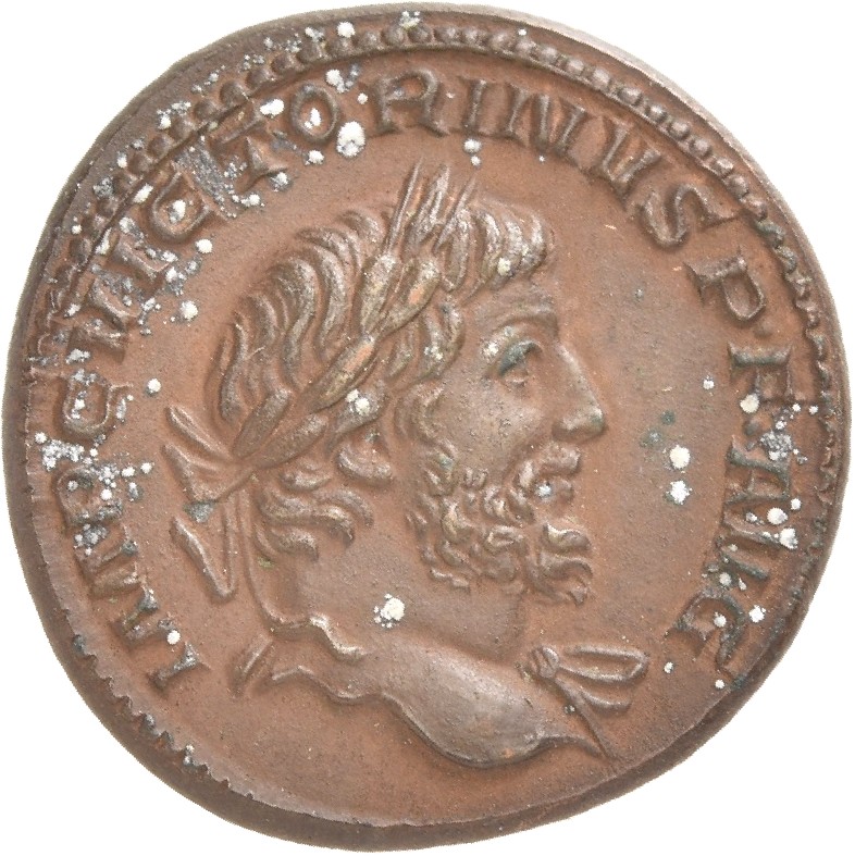 RIC V Victorinus 10 Victorinus obverse, Head of Victorinus, laureate, right