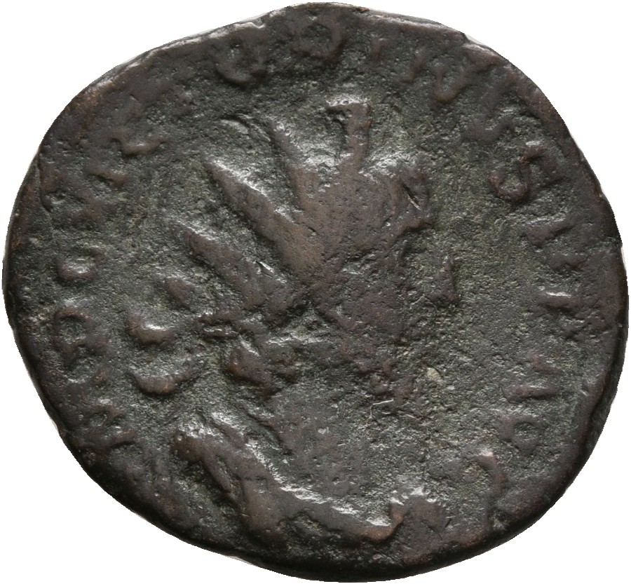 RIC V Victorinus 78 Victorinus obverse, Bust of Victorinus, radiate, draped, right, or bust of Victorinus, radiate, draped...