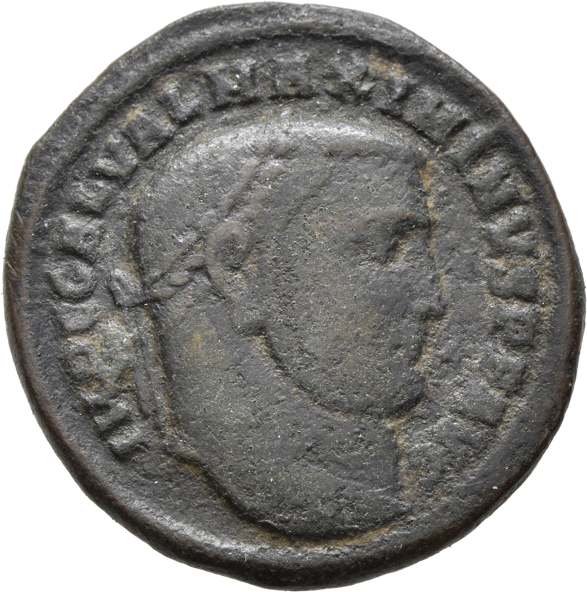RIC VI Antioch 147c Maximinus Daia obverse, Head of Maximinus Daia, laureate, right