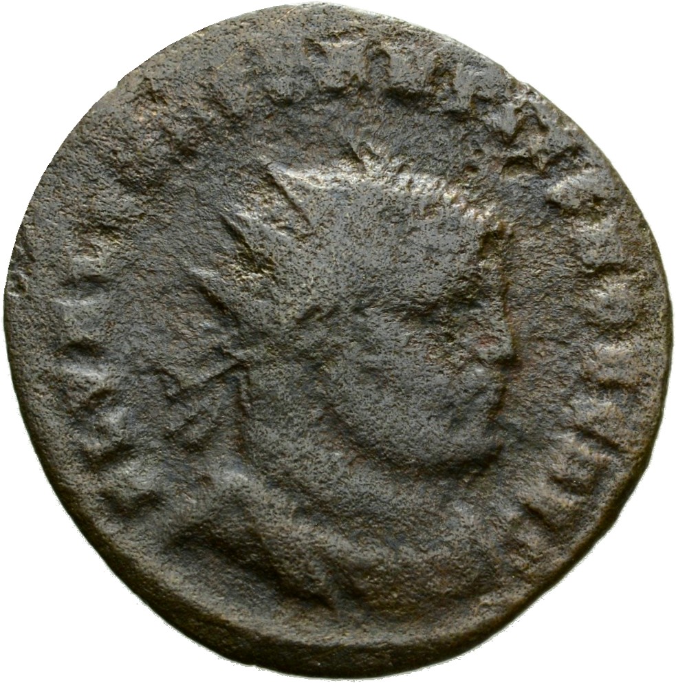 RIC VI Cyzicus 18a Diocletian obverse, Bust of Constantius Chlorus, radiate, cuirassed, right