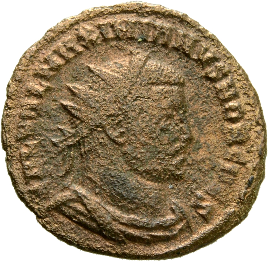 RIC VI Cyzicus 18b Diocletian obverse, Bust of Galerius, radiate, cuirassed, right