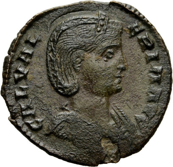 RIC VI Cyzicus 71 Galerius obverse, Bust of Galeria Valeria, radiate, draped, right