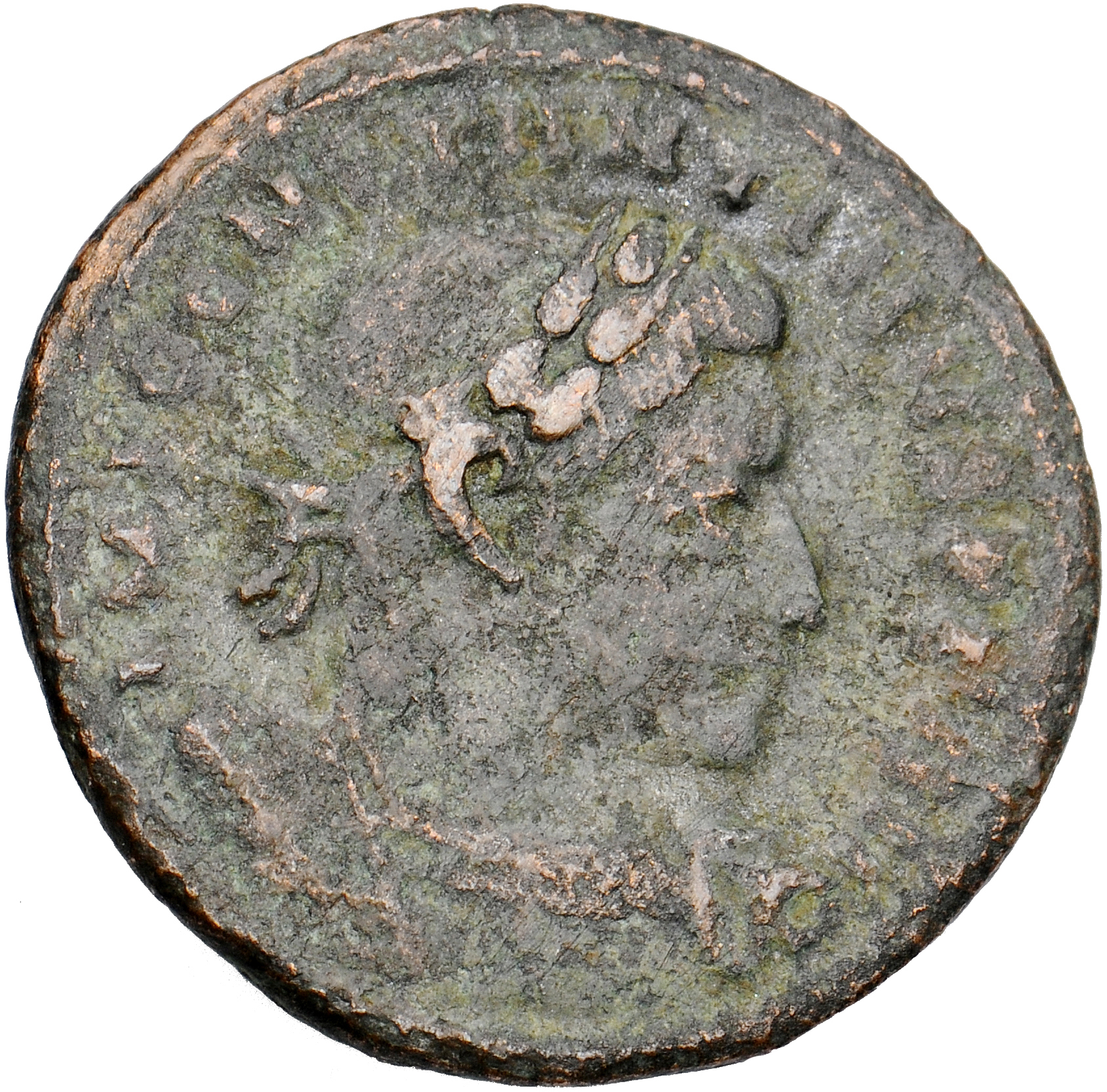 RIC VI Londinium 121a Constantine I obverse, Bust of Constantine I, laureate, cuirassed, right