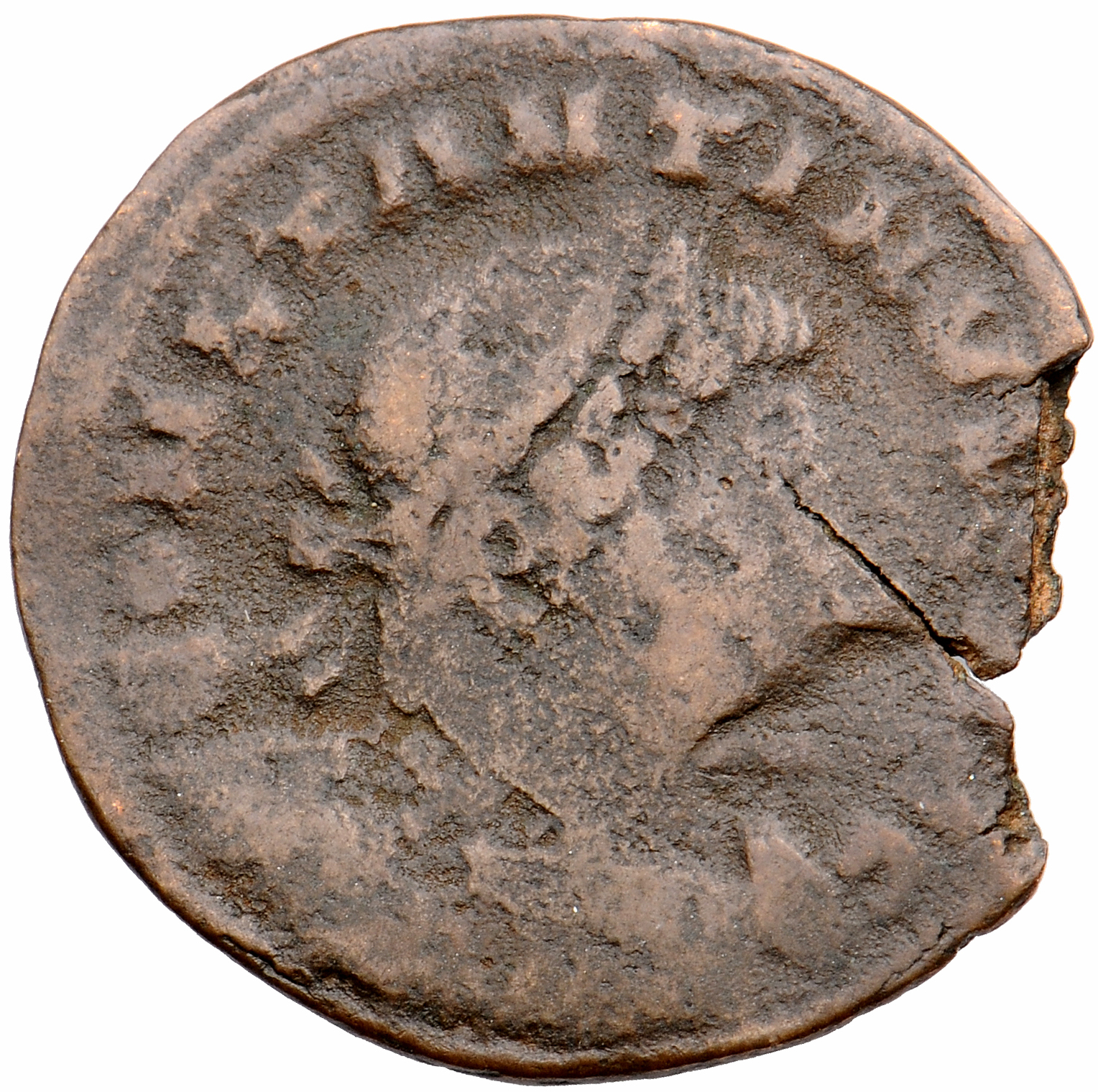 RIC VI Londinium 153 Constantine I obverse, Bust of Constantine I, laureate, cuirassed, right