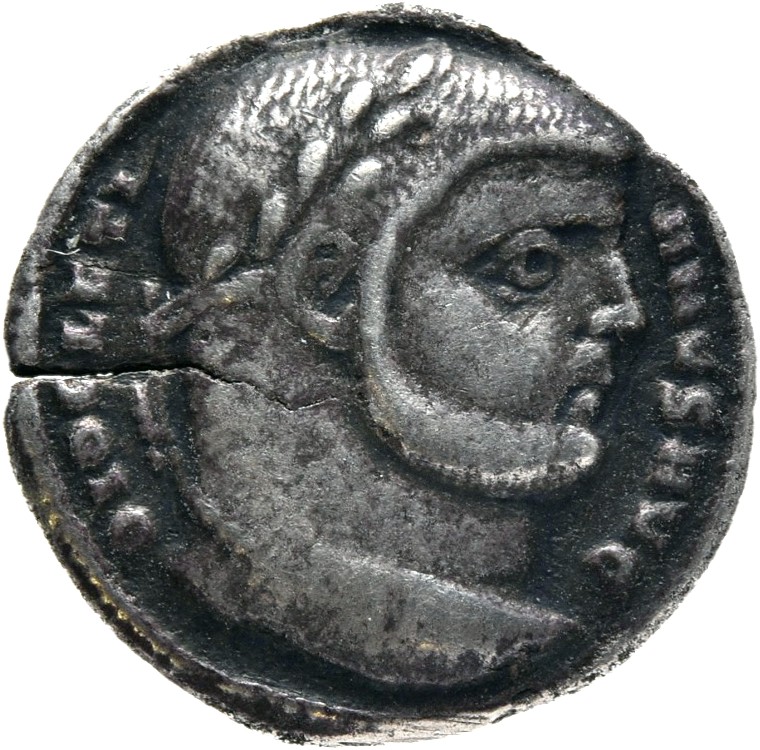 RIC VI Nicomedia 25a Diocletian obverse — Head of Diocletian, laureate, right