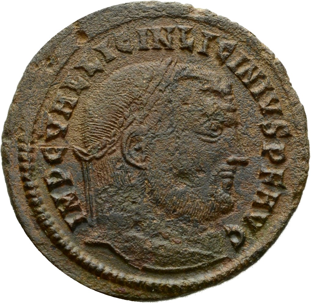 RIC VI Nicomedia 69a Maximinus Daia obverse — Head of Licinius, laureate, right