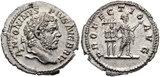 RIC VI Rome 225 Maxentius obverse, Head of Maxentius, laureate, right