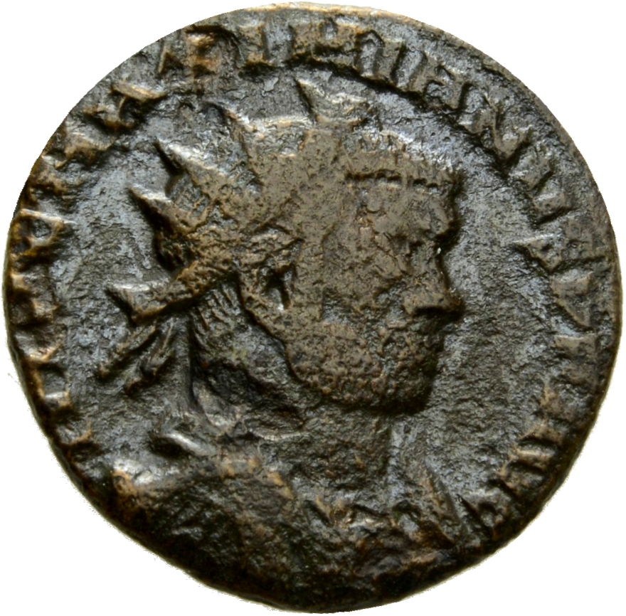 RIC VI Rome 78 Maximian obverse, Bust of Maximian, radiate, draped, with or without cuirassed, right