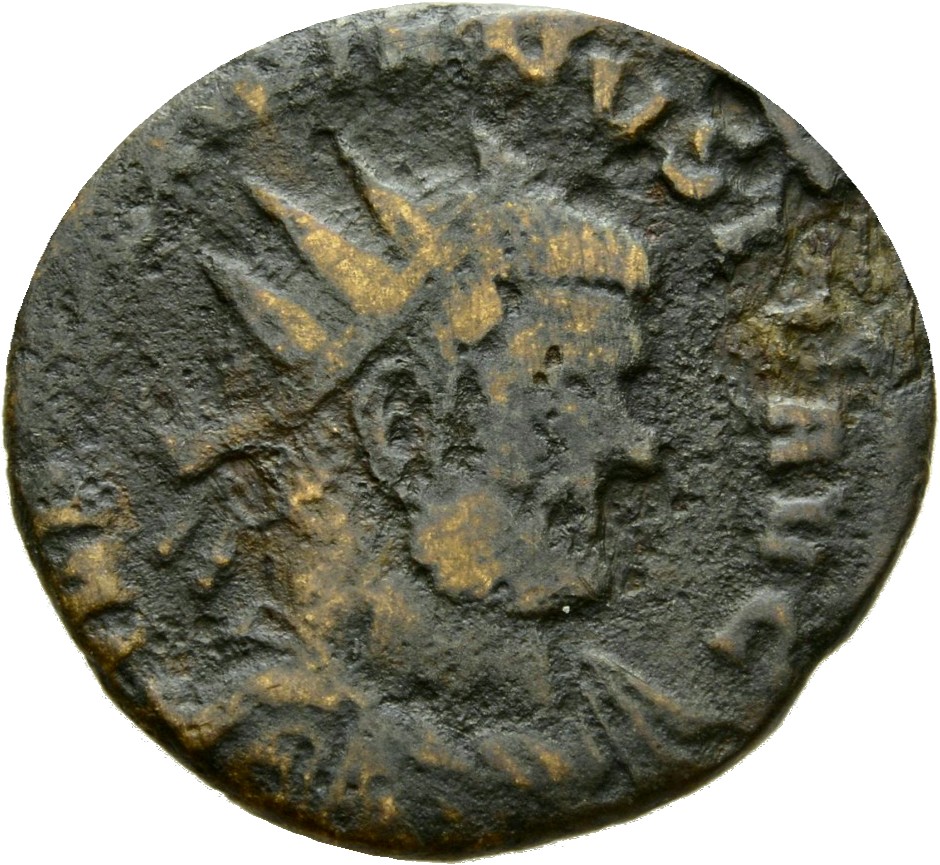 RIC VI Rome 82 Maximian obverse, Bust of Maximian, radiate, draped, with or without cuirassed, right