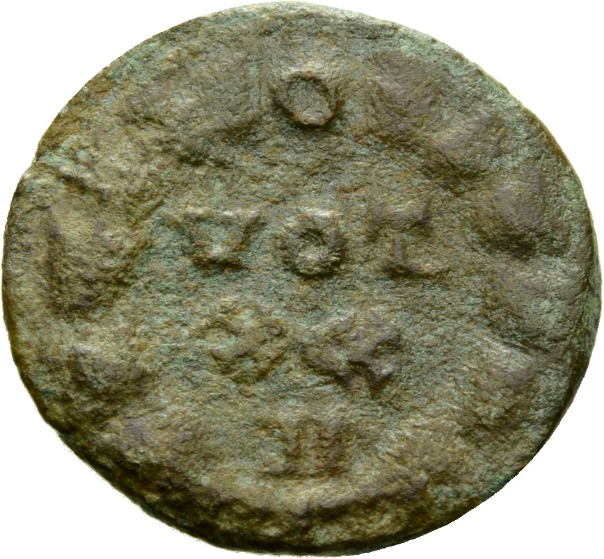 RIC VI Rome 88a Maximian reverse, VOT / XX within a wreath