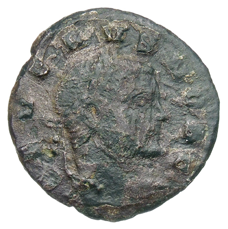 RIC VI Siscia 171a Constantius Chlorus obverse, Head of Severus II, laureate, right