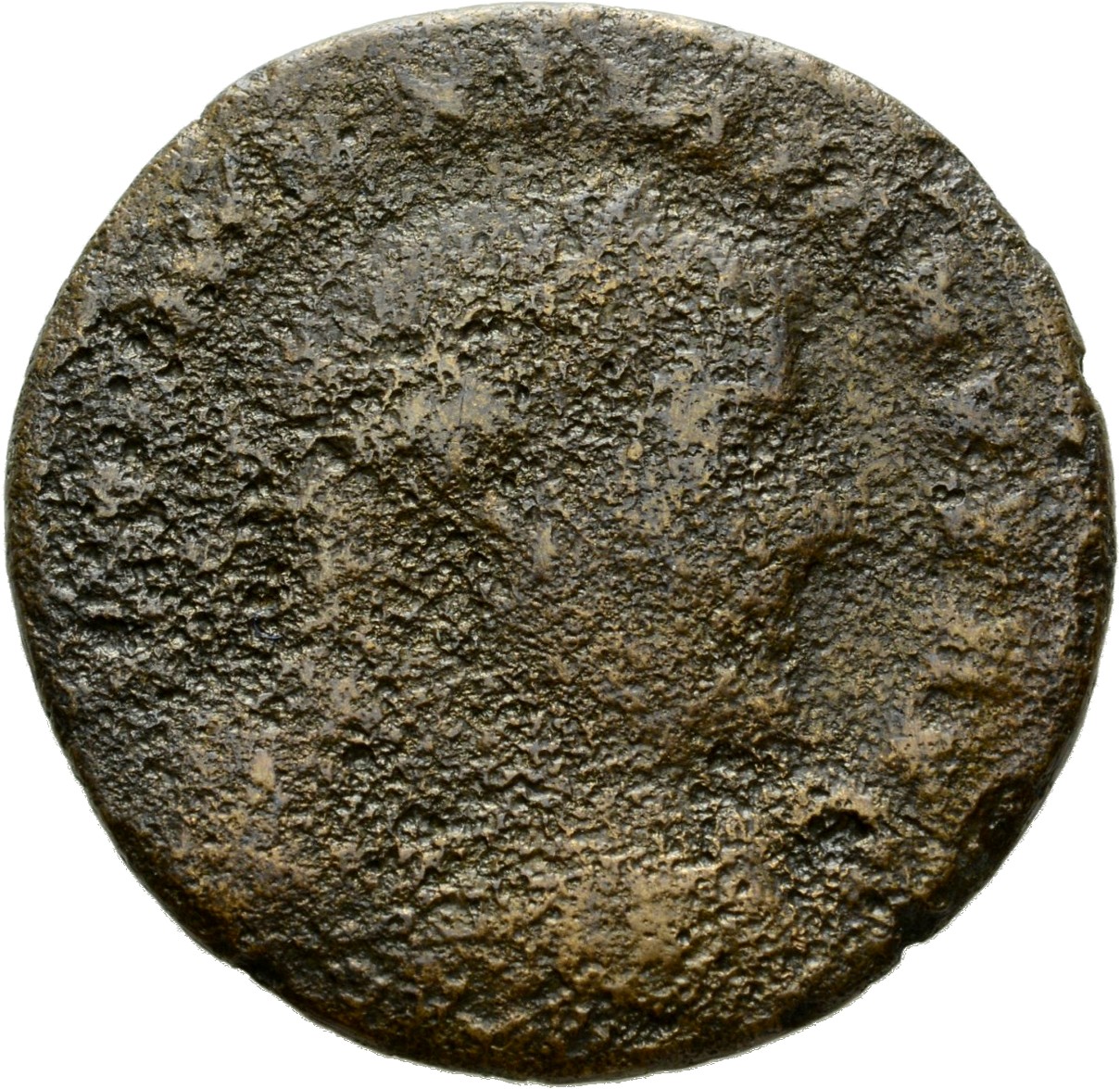 RIC VI Treveri 582b Maximian obverse, Bust of Maximian, laureate, cuirassed, right