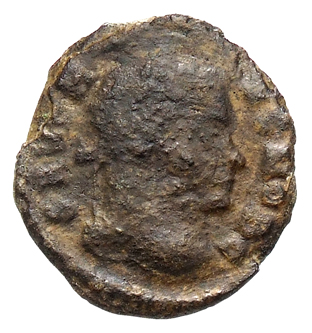 RIC VI Treveri 687 Constantius Chlorus obverse, Head of Severus II, laureate, right