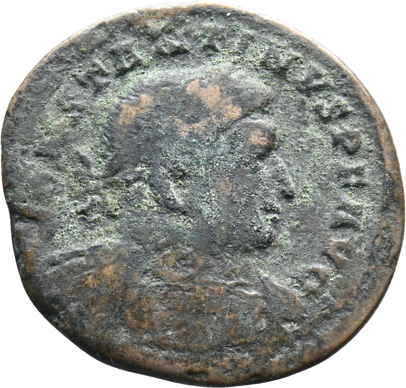 RIC VI Treveri 873 Constantine I obverse, Bust of Constantine I, laureate, cuirassed, right