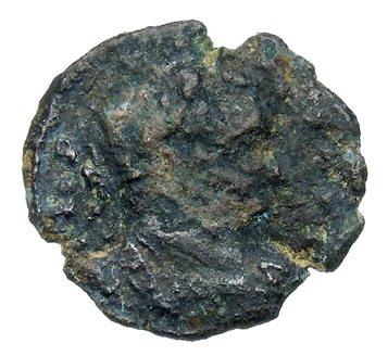 RIC VI Treveri 908b Constantine I obverse, Bust of Licinius, laureate, cuirassed, right