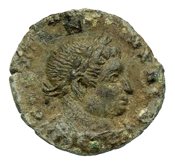 RIC VI Treveri 913 Constantine I obverse, Bust of Constantine I, laureate, cuirassed, right