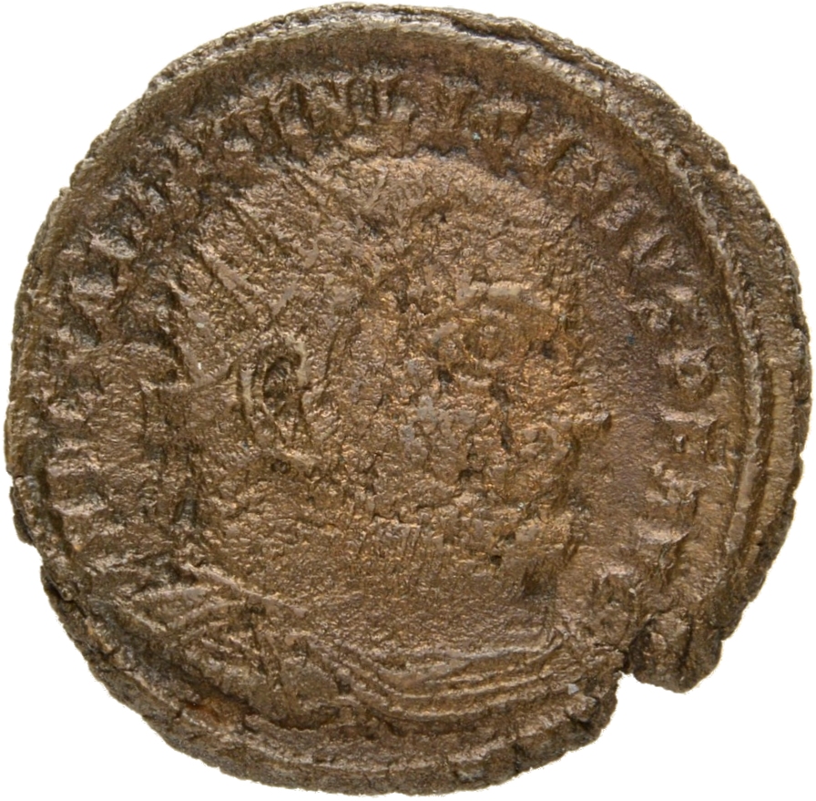 RIC VII Antioch 35 Licinius obverse, Bust of Licinius, radiate, draped, cuirassed, right