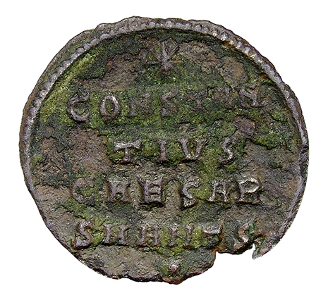 RIC VII Antioch 60 Constantine I reverse, CONSTAN/TIVS / CAESAR; above, star