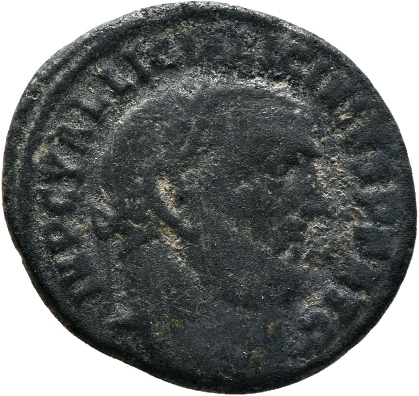 RIC VII Antioch 8 Licinius obverse, Head of Licinius, laureate, right