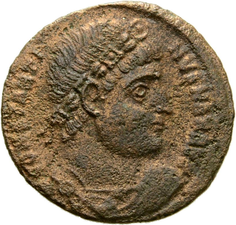 RIC VII Antioch 86 Constantine I obverse, Bust of Constantine I, rosette-diademed, draped, cuirassed, right
