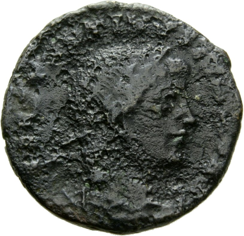 Constantine I obverse — Bust of Constantine II, laureate, cuirassed, right