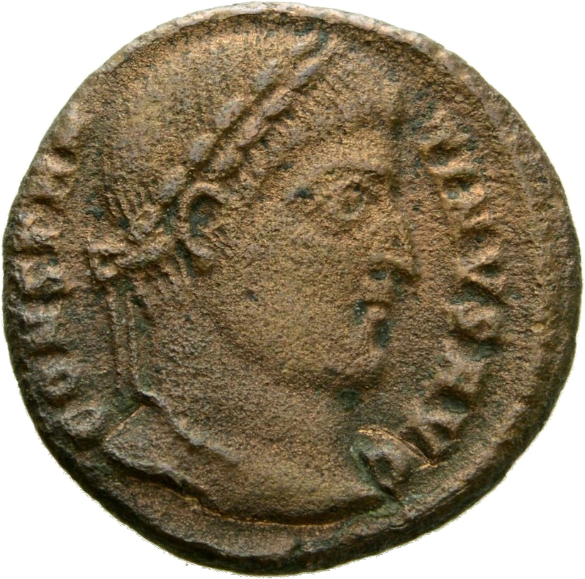 RIC VII Cyzicus 34 Constantine I obverse, Head of Constantine I, laureate, right