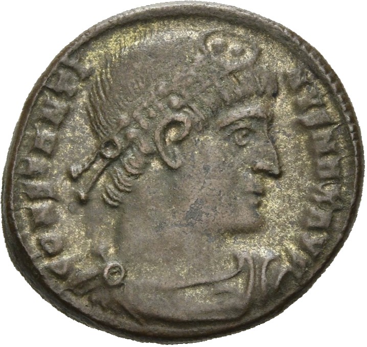 RIC VII Cyzicus 78 Constantine I obverse, Bust of Constantine I, rosette-diademed, draped, cuirassed, right