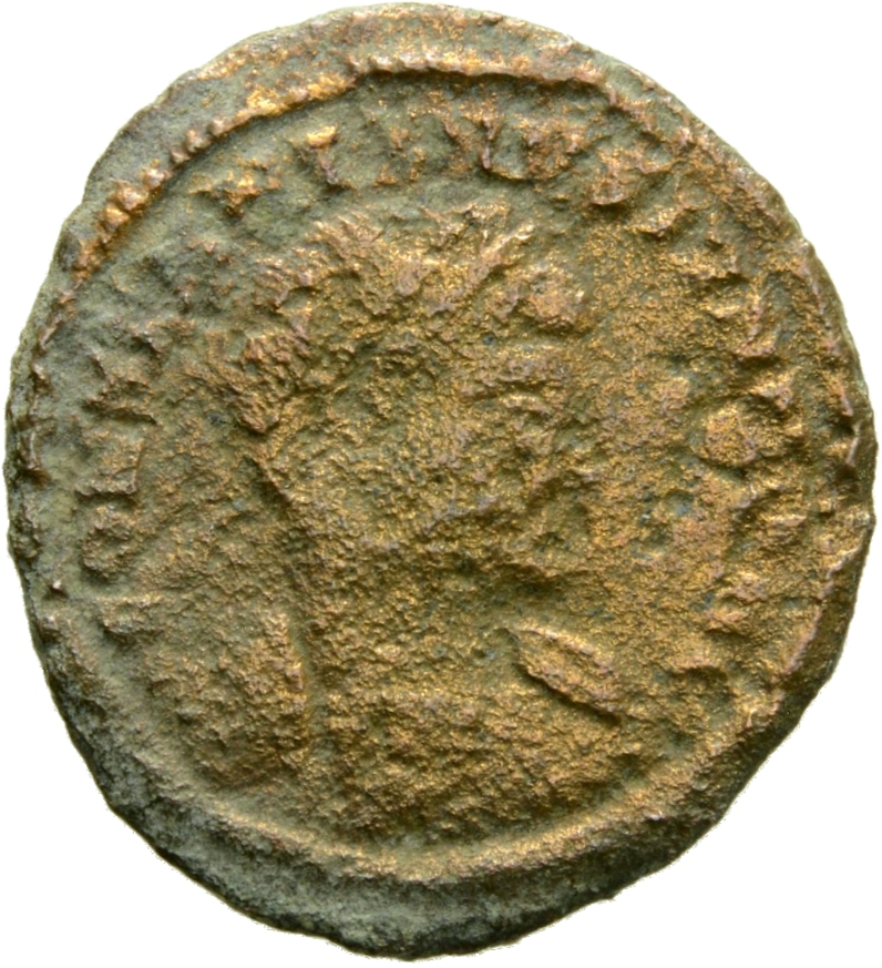 Constantine I obverse — Bust of Constantine II, laureate, draped, cuirassed, right