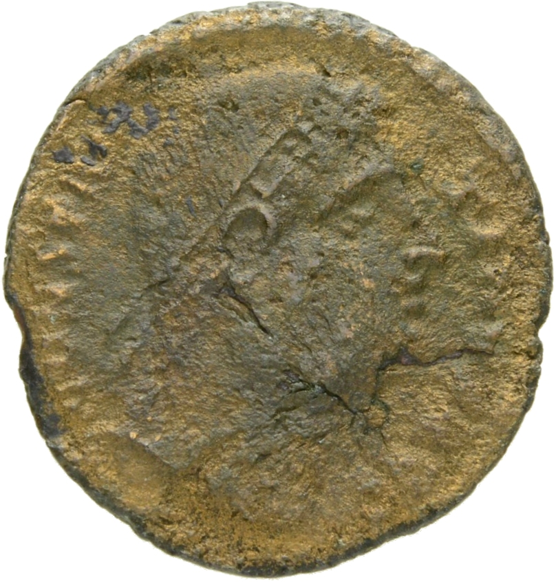 RIC VII Heraclea 90 Constantine I obverse, Head of Constantine I, diademed, right