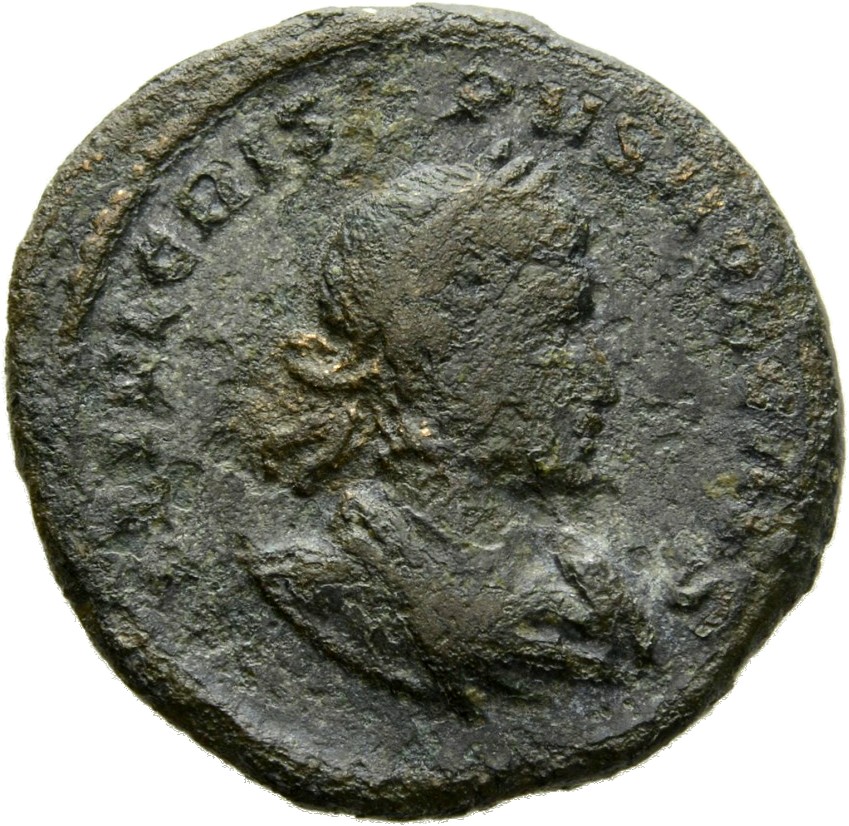 RIC VII Londinium 174 Constantine I obverse, Bust of Crispus, laureate, draped, cuirassed, right