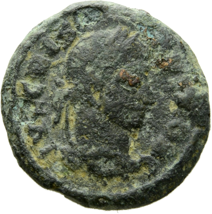 RIC VII Londinium 291 Constantine I obverse, Head of Crispus, laureate, right