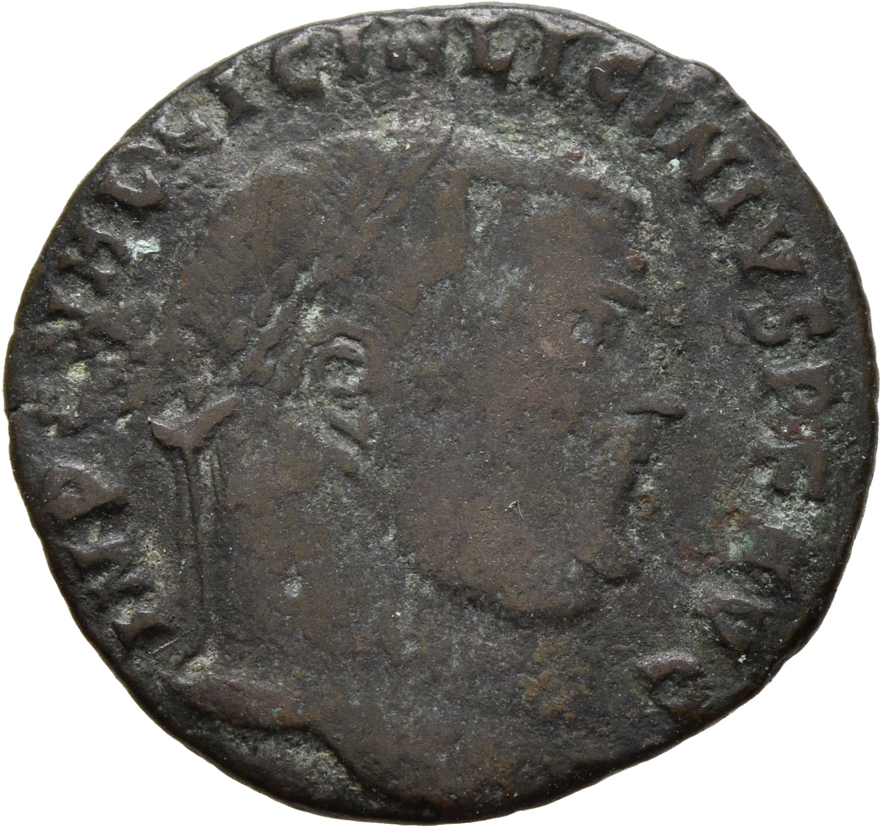 RIC VII Nicomedia 13 Licinius obverse, Head of Licinius, laureate, right